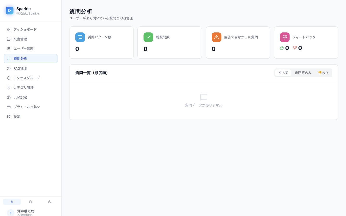 質問分析